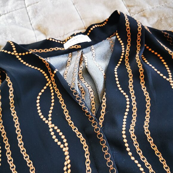 Aritzia BABATON Power Blouse ~ S (Small) ~ like new - Picture 4 of 6